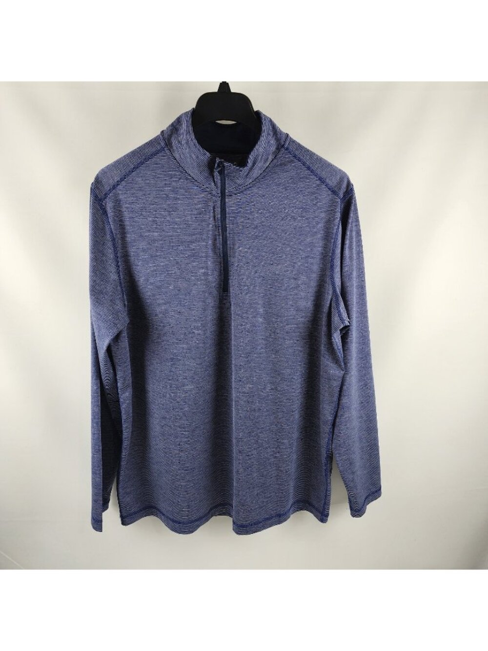 Maelreg Shirt Mens XL Blue Performance 1/4 Zip Pullover